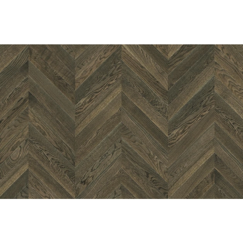 Jawor-Parkiet FertigParkiet Chevron Jodełka Francuska Dąb Color Nero Classic Olejowosk, Szczotka, Faza V4