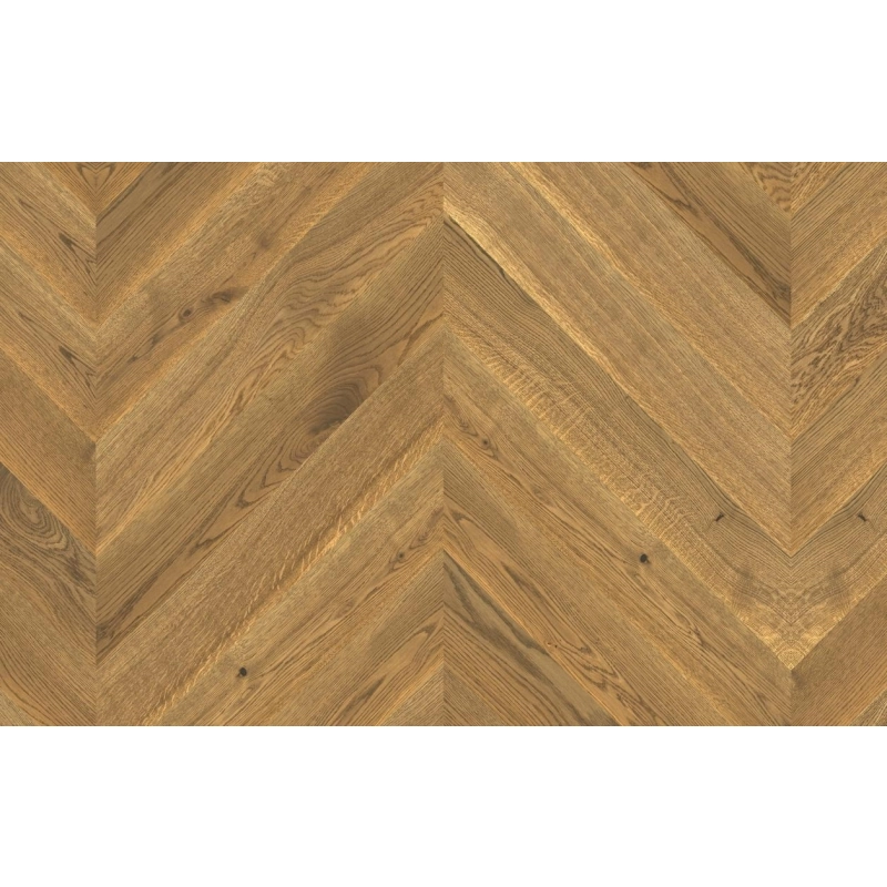 Jawor-Parkiet FertigDeska Chevron Jodełka Francuska Dąb Color Oro Elegance FusionHybrid, Szczotka, Faza V4