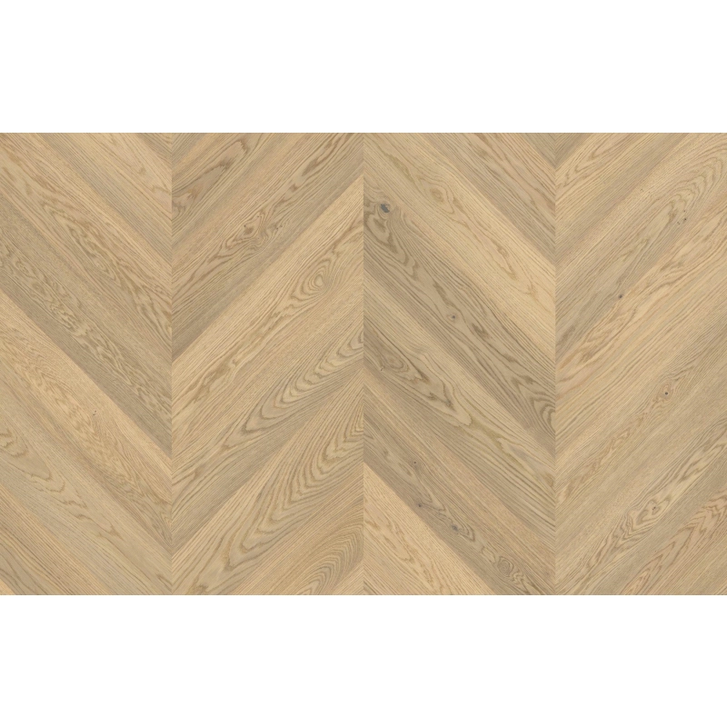 Jawor-Parkiet FertigDeska Chevron Jodełka Francuska Dąb Color Alabastro Classic FusionHybrid, Szczotka, Faza V4