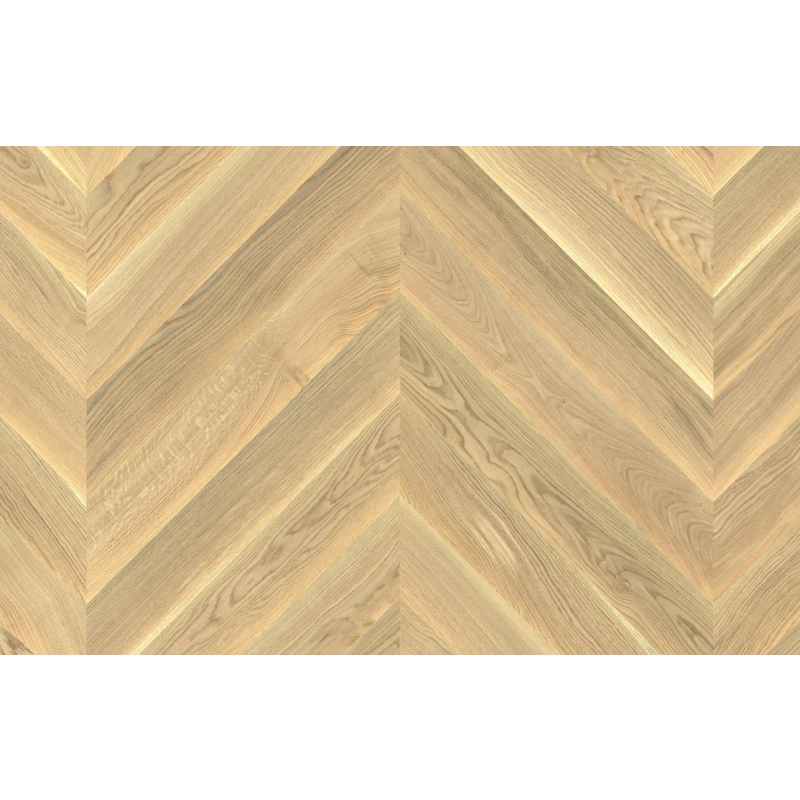 Jawor-Parkiet FertigDeska Chevron Jodełka Francuska Dąb Color Alabastro Elegance Olejowosk, Szczotka, Faza V4