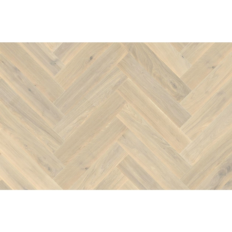 Jawor-Parkiet Design Experience Maxi + Jodełka Klasyczna Dąb Color Bianco Classic Olejowosk, Szczotka, Faza V4