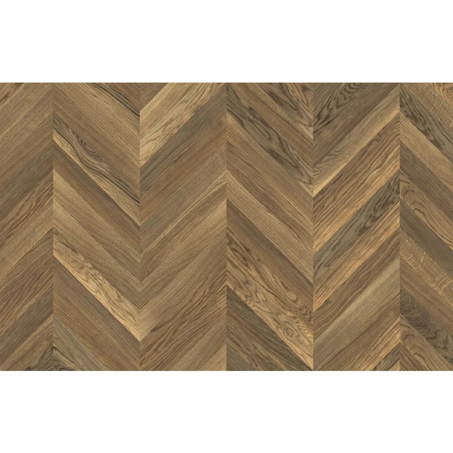 Jawor-Parkiet FertigParkiet Chevron Jodełka Francuska Dąb Color Vulcano Classic Olejowosk, Szczotka, Faza V4