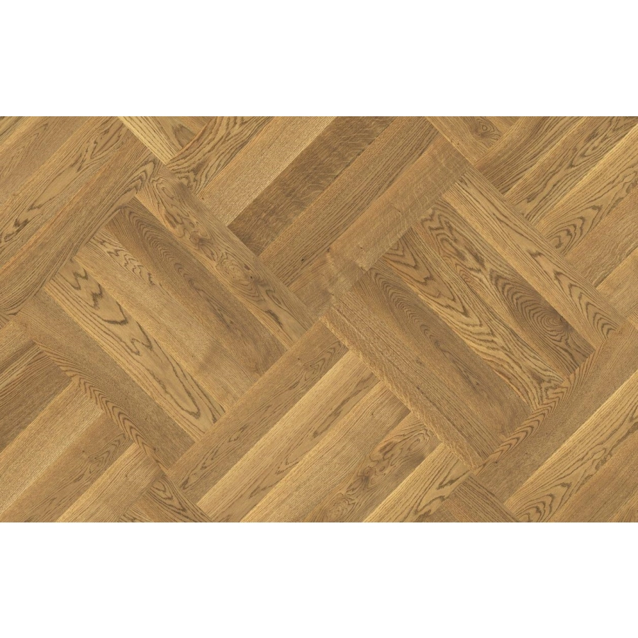 Jawor-Parkiet Design Experience Maxi + Jodełka Klasyczna Dąb Color Oro Elegance Olejowosk, Szczotka, Faza V4