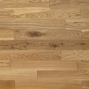 Dąb Eco (Fertig Deska) Szczotkowanie, Fazowanie V4, Lakier matowy Wymiary: 1200-800x120x10,5/2,5(+/-0,5) mm